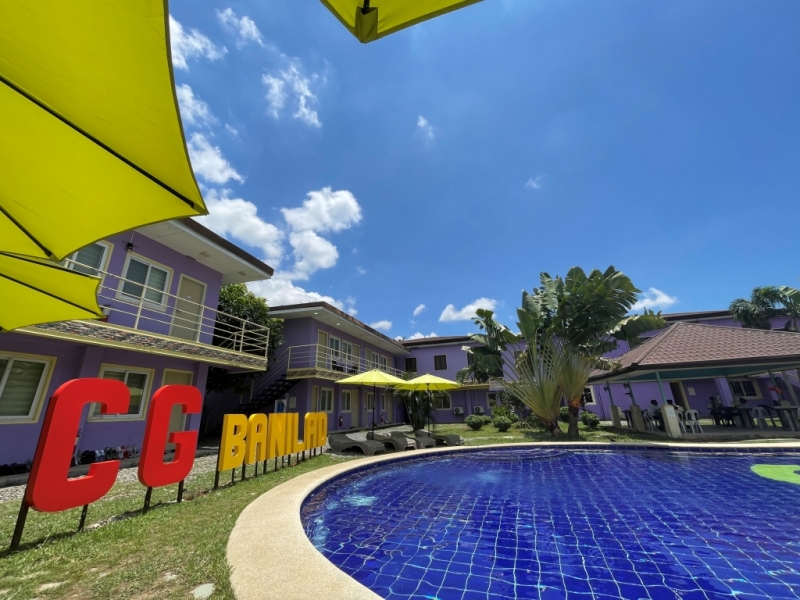 フィリピン留学 Cebu21 - CG Banilad-Swimming pool-6